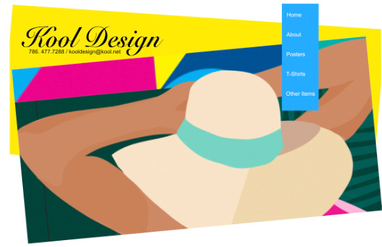 web page of koolposters.com.